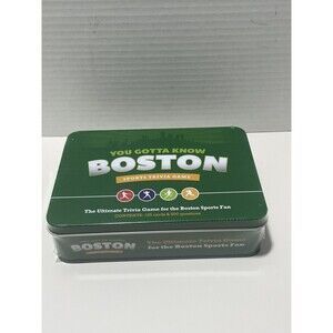 You Gotta Know Boston Sports Trivia Game 125 Cards/500 Questions New Sealed